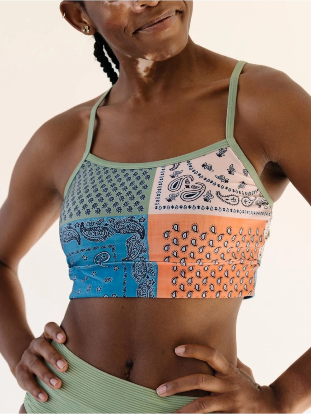 Nani Swimwear Rainier Shaka Bralette - Small